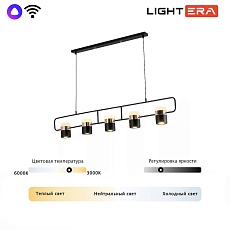 Светильник подвесной Lightera Rudolf LE114L-5B SMART 3