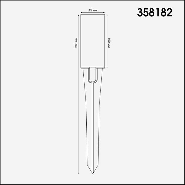 Корпус для модуля Novotech Street Nokta 358182 Фото № 3