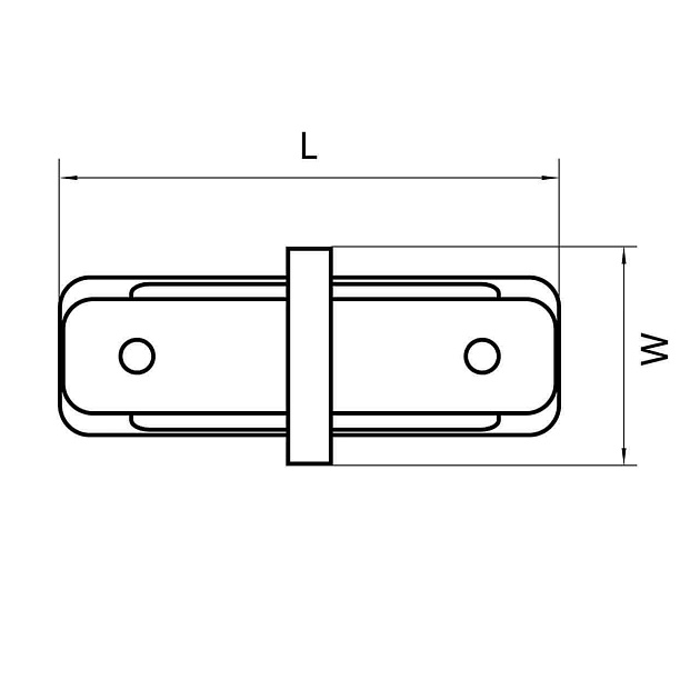 Коннектор прямой Lightstar Barra 502107 изображение 2 Коннектор прямой Lightstar Barra 502107 Фото № 2