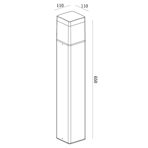 Уличный светодиодный светильник Mantra Chicago 8109 Фото № 2