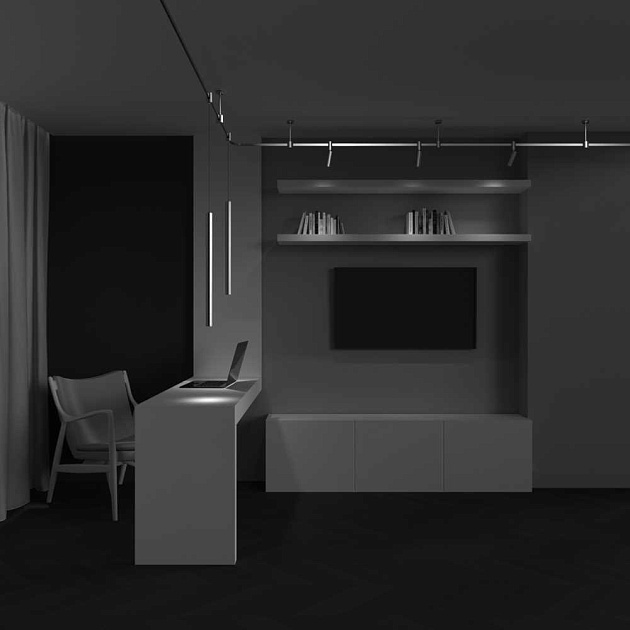 Трековый светильник Maytoni Technical TR156-1-5W4K-PT Фото № 5