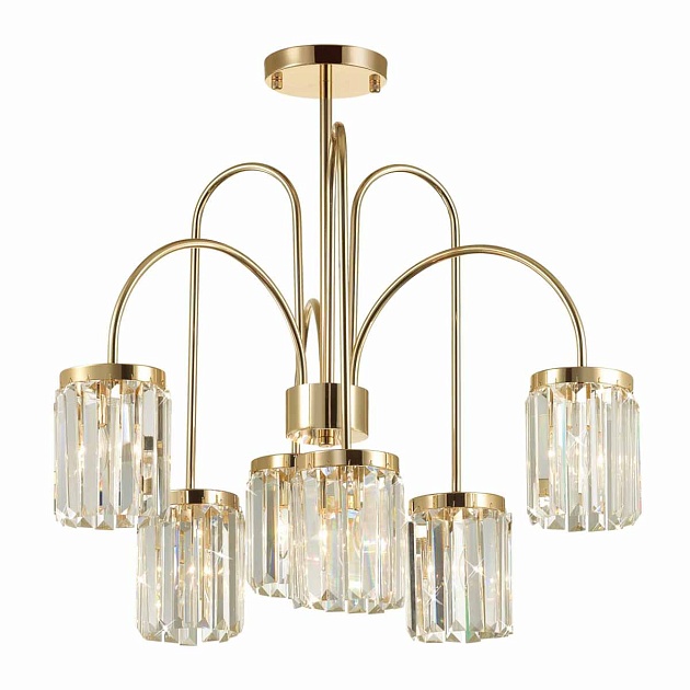 Подвесная люстра Odeon Light Classic Vassa 4987/6C изображение 2 Подвесная люстра Odeon Light Classic Vassa 4987/6C Фото № 2