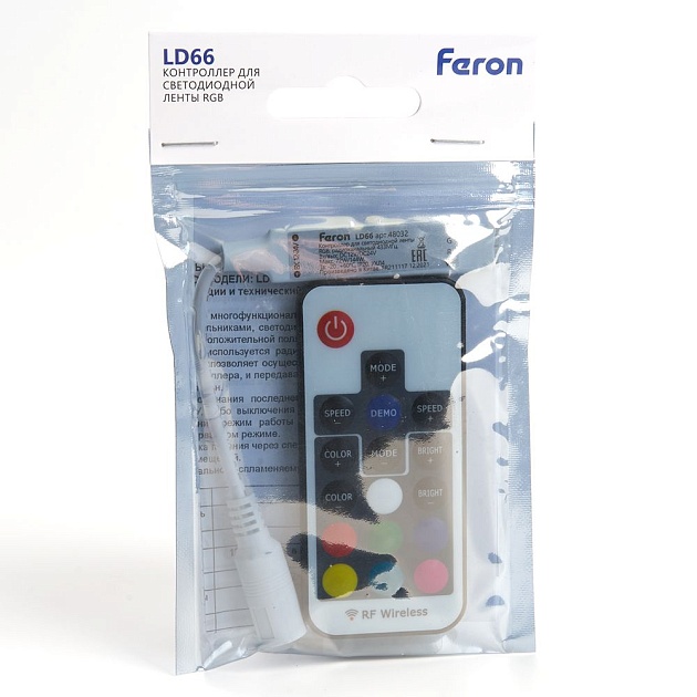 Контроллер для RGB светодиодной ленты Feron LD66 48032 Фото № 4