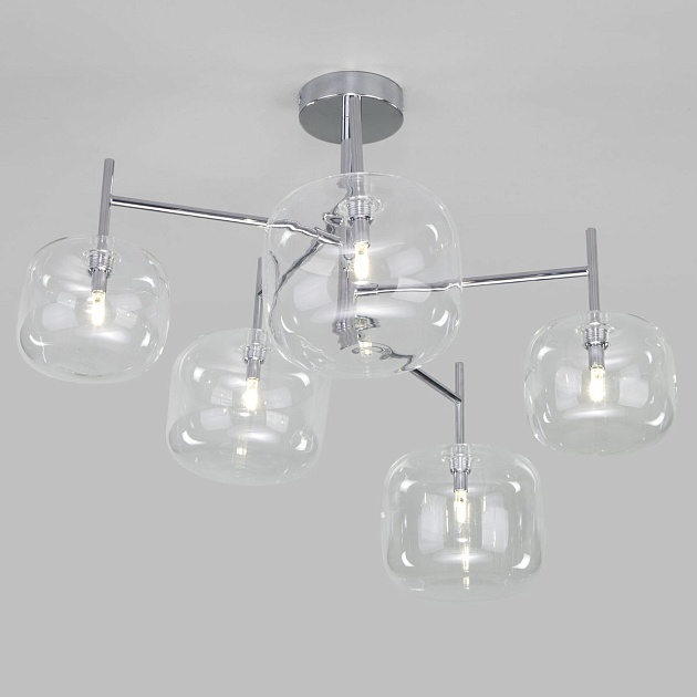 Потолочная люстра Eurosvet Jar 70128/5 хром Фото № 6