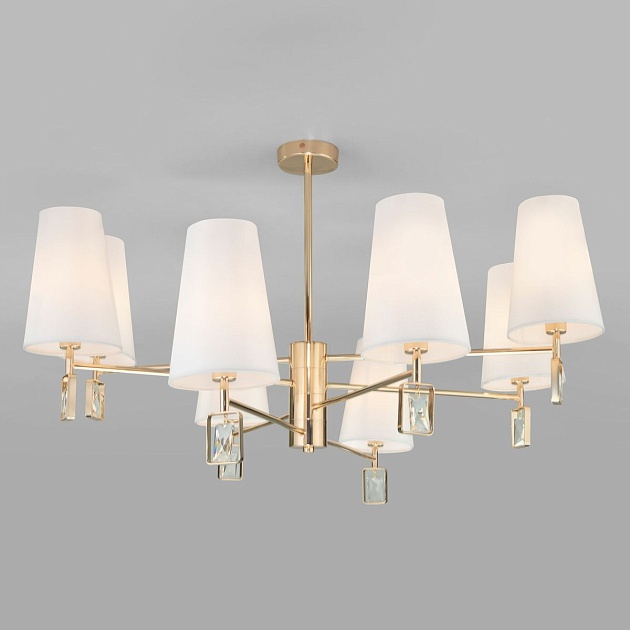 Подвесная люстра Eurosvet Milazzo 60137/8 золото Фото № 5