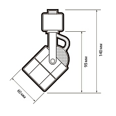 Трековый светильник Jazzway PTR 25 5037953 2