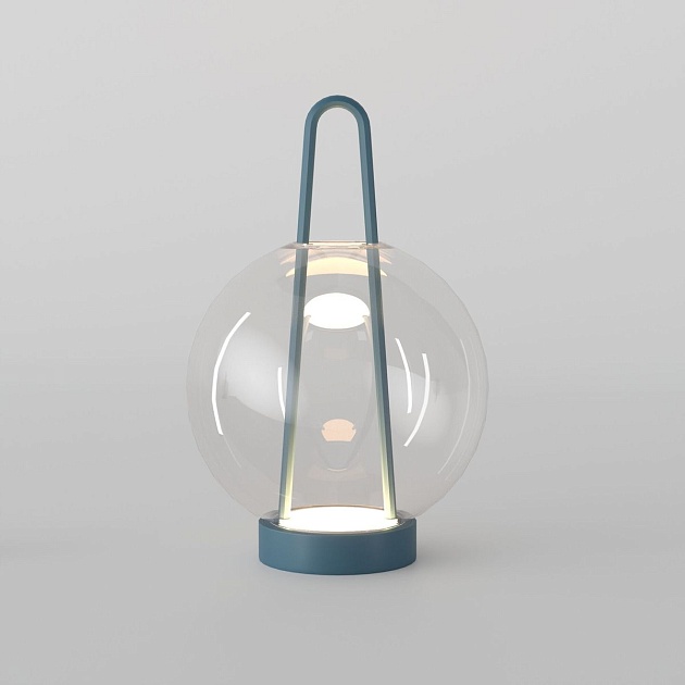 Настольная лампа Eurosvet Frasco 80507/1 синий изображение 1 Настольная лампа Eurosvet Frasco 80507/1 синий Фото № 1