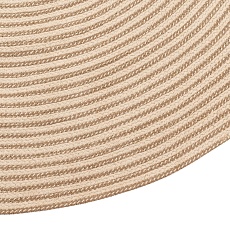 Ковер Tkano из хлопка Target бежевого цвета из коллекции Ethnic, Ø150 см TK22-DR0035 4