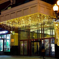 Уличная светодиодная гирлянда Ardecoled бахрома 230V теплый белый ARD-Edge-Classic-5600X900-Clear-240Led-Pulse Warm 034919 2