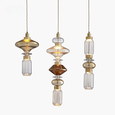 Подвесной светодиодный светильник Mizi'en Mosaic MZ160191-2-420A 2