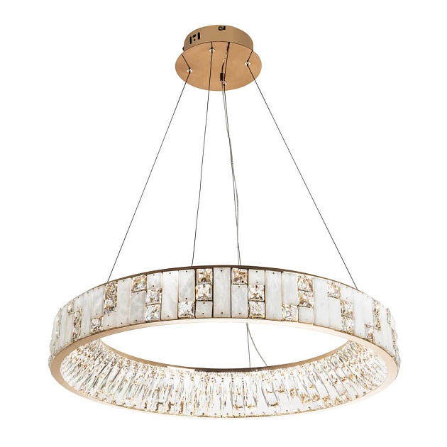 Подвесная светодиодная люстра Modelux Premium ML.6988.800P GD Фото № 1