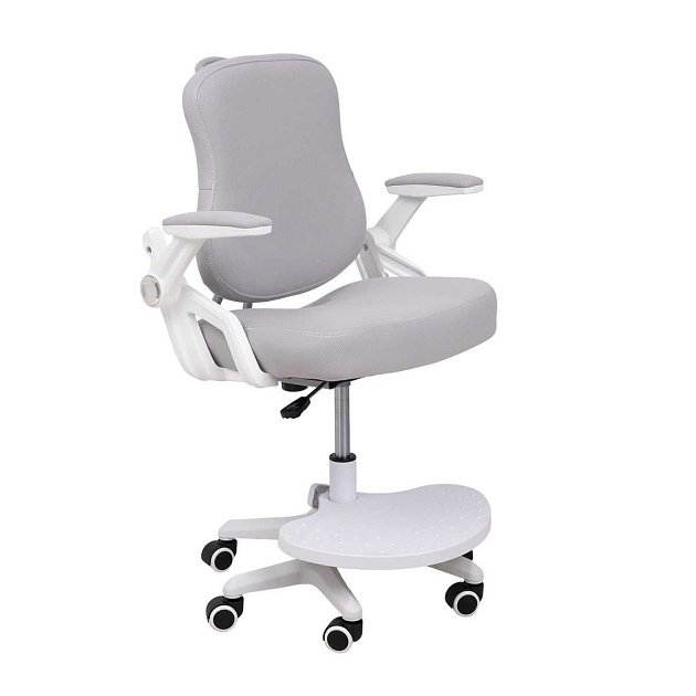 Детское кресло AksHome Swan серый, ткань 84771 Фото № 1