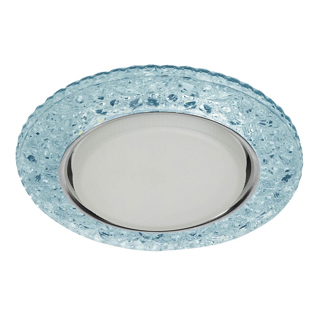 Встраиваемый светильник ЭРА LED с подсветкой DK LD25 BL/WH Б0029637 Фото № 1