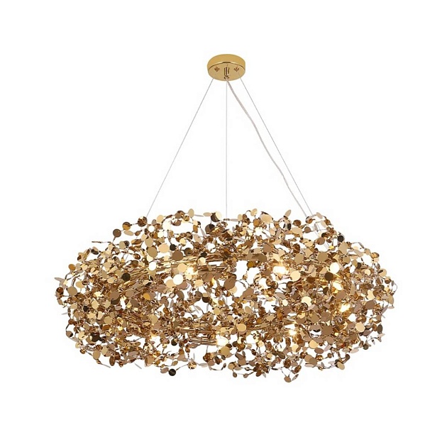 Подвесная люстра Crystal Lux GARDEN SP9 D800 GOLD изображение 1 Подвесная люстра Crystal Lux GARDEN SP9 D800 GOLD Фото № 1