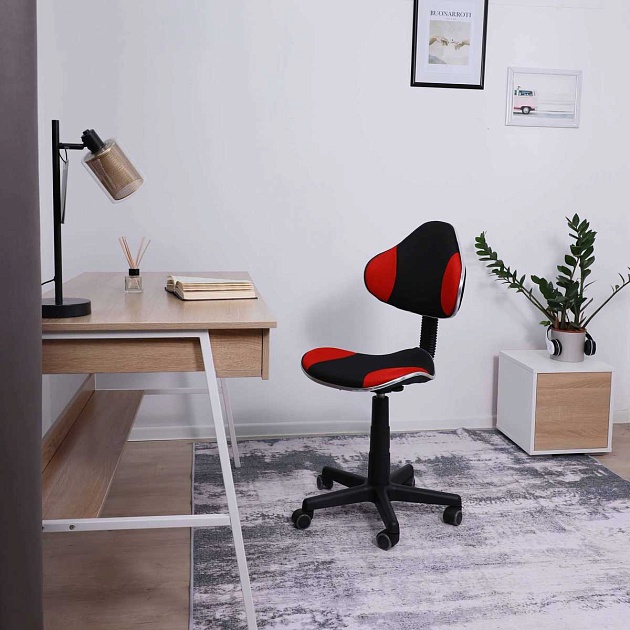 Детское кресло AksHome Miami красный + чёрный, сетка 59587 Фото № 4