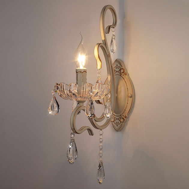 Бра Eurosvet 12205/1 белый Strotskis изображение 4 Бра Eurosvet 12205/1 белый Strotskis Фото № 4