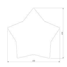 Настенный светильник TK Lighting 4514 Star 1