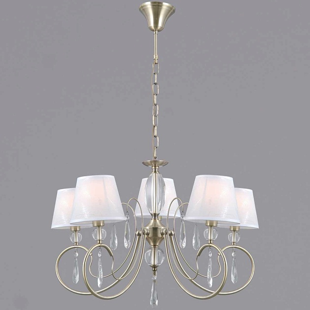 Люстра Illumico IL0193-5PSQ-24 AB CASTOR Фото № 1