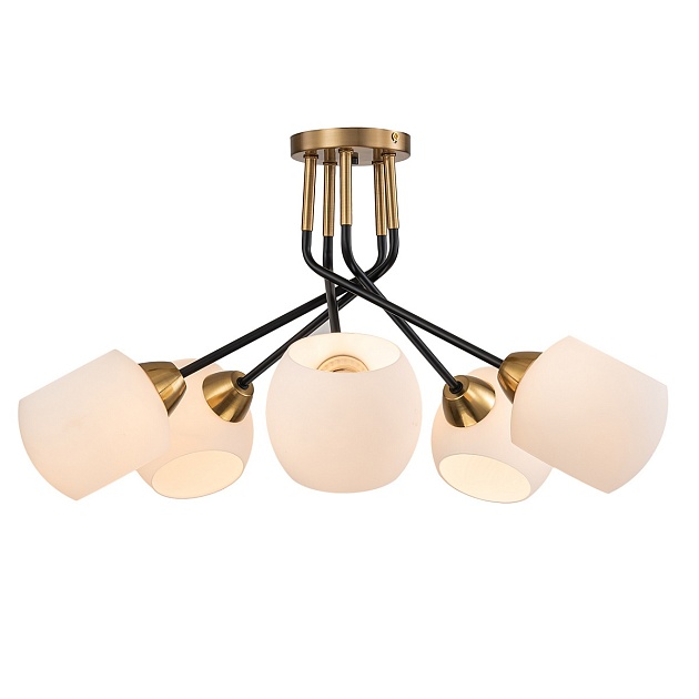 Потолочная люстра Escada Bond 2113/5P Copper/Black Фото № 1