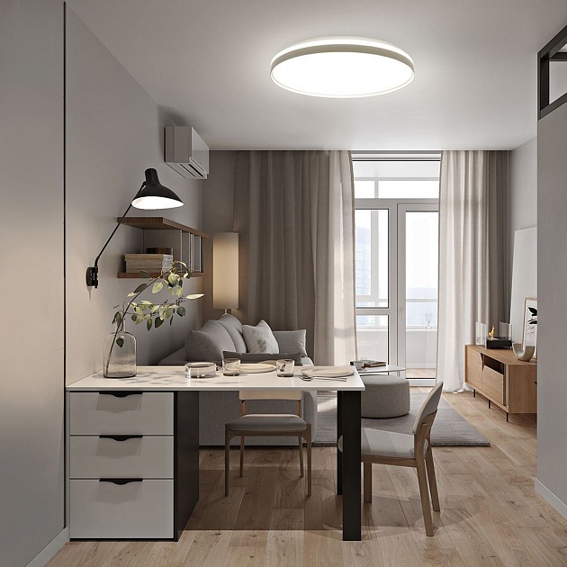 Потолочный светодиодный светильник Feron Simple matte AL6230 48072 Фото № 6