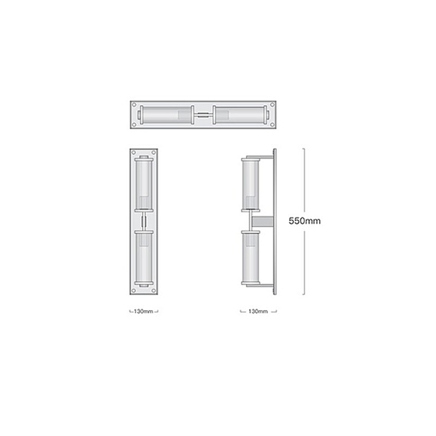 Бра Imperium Loft Alouette Linear Sconce 140565-26 Фото № 5