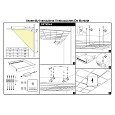 Встраивамое светодиодное окно Mantra BLUE SKY 9095 2