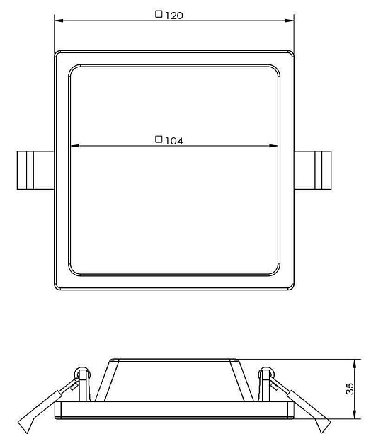 Встраиваемый светодиодный светильник Deko-Light Alya 565368 Фото № 2