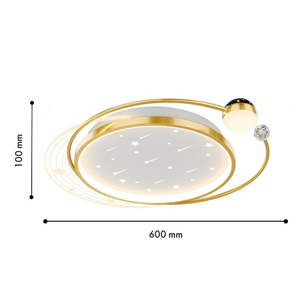 Потолочный светильник F-Promo 4743-5C Фото № 6