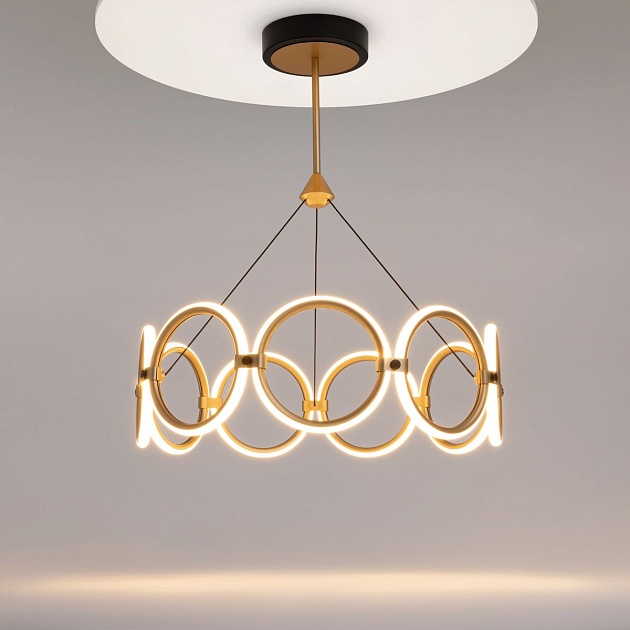 Подвесной светодиодный светильник Maytoni Link MOD357PL-L40BS3K изображение 7 Подвесной светодиодный светильник Maytoni Link MOD357PL-L40BS3K Фото № 7