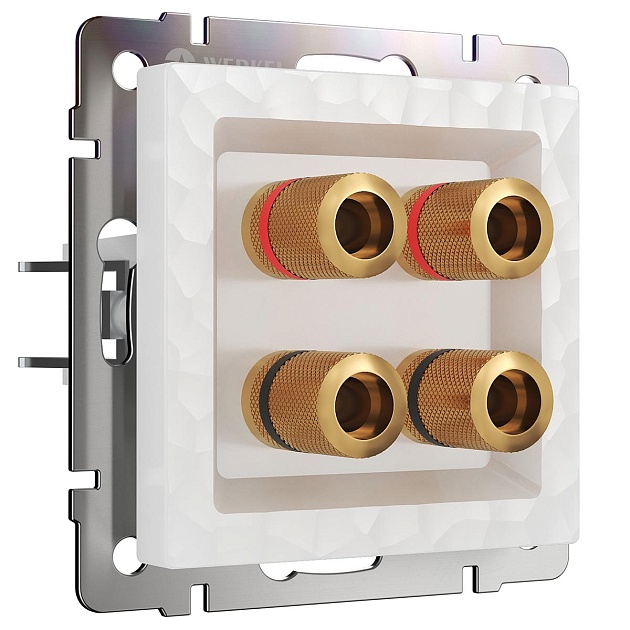 Акустическая розетка Werkel Hammer х4 белый W1285001 4690389163104 изображение 1 Акустическая розетка Werkel Hammer х4 белый W1285001 4690389163104 Фото № 1