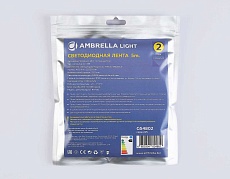 Светодиодная лента Ambrella Light GS4802 COB 616Led/19W m/ 24V IP20 4500K/ 5m*12mm*2mm (2 конт.) GS4802 5