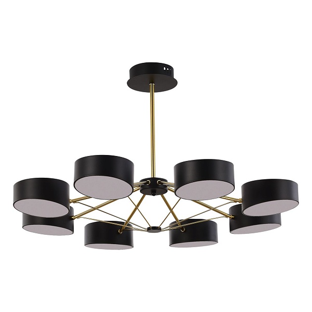 Потолочная светодиодная люстра Evoluce Valle SLE6005-402-08 изображение 1 Потолочная светодиодная люстра Evoluce Valle SLE6005-402-08 Фото № 1