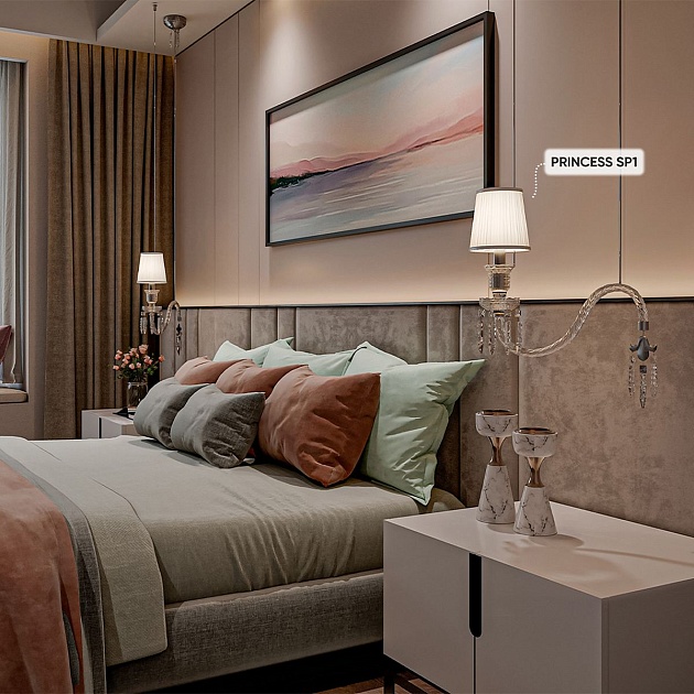 Подвесной светильник Crystal Lux Princess SP1 Фото № 8