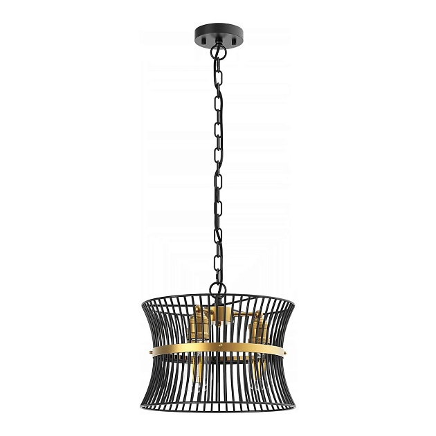 Подвесная люстра Illumico IL1005-3P-05 BK GD Фото № 1