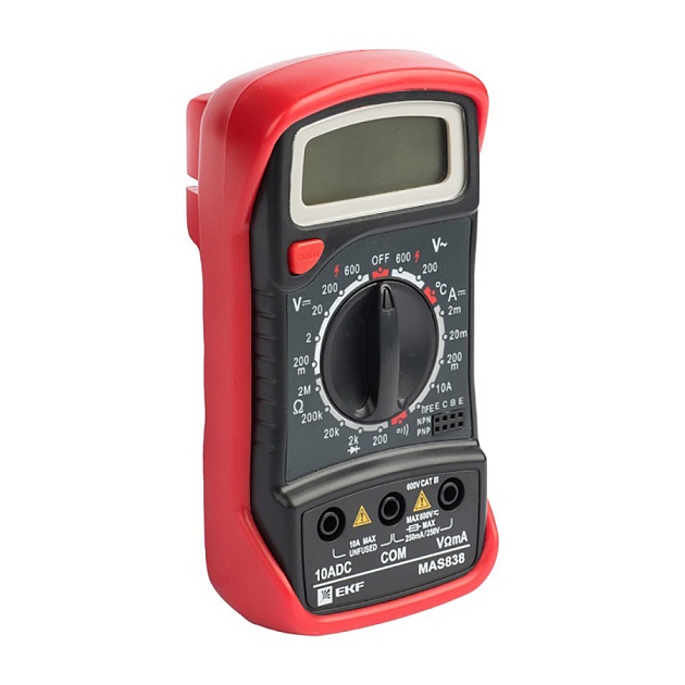 Мультиметр цифровой MAS838 EKF Expert In-180701-pm838 Фото № 1