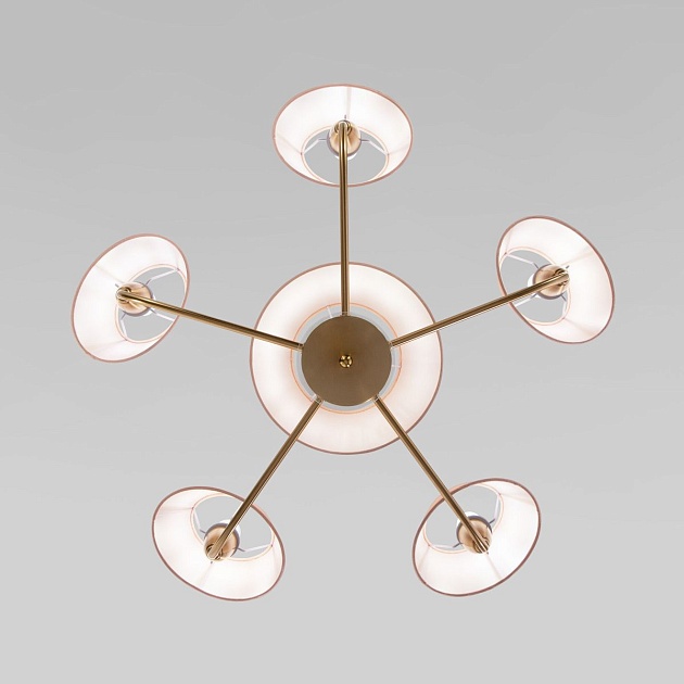 Подвесная люстра Eurosvet Milos 60153/8 латунь Фото № 4