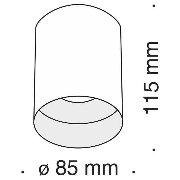 Потолочный светильник Maytoni Alfa C014CL-01B Фото № 2