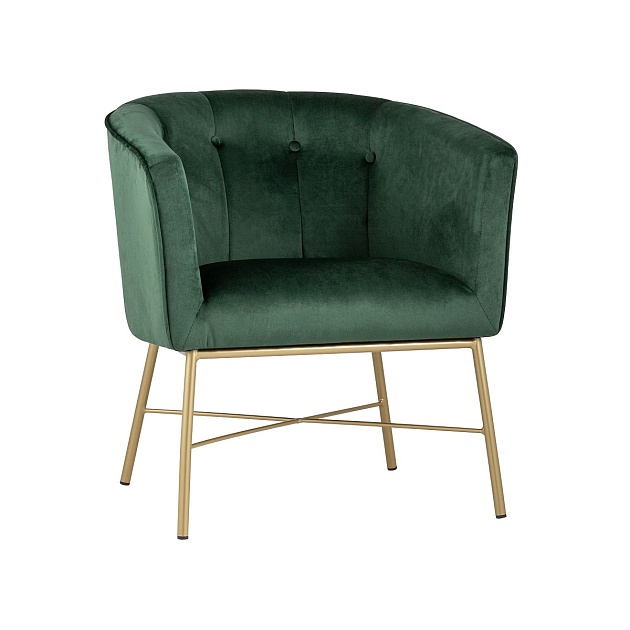 Кресло Stool Group Шале велюр зеленый FALETTE GREEN изображение 1 Кресло Stool Group Шале велюр зеленый FALETTE GREEN Фото № 1