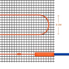 Нагревательный мат Voltum 200 Вт/м 10 м 5 м2 VLT01-200-5.0 1