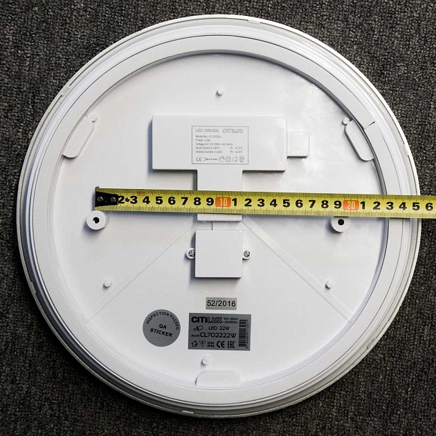 Потолочный светодиодный светильник Citilux Луна CL702221N изображение 5 Потолочный светодиодный светильник Citilux Луна CL702221N Фото № 5