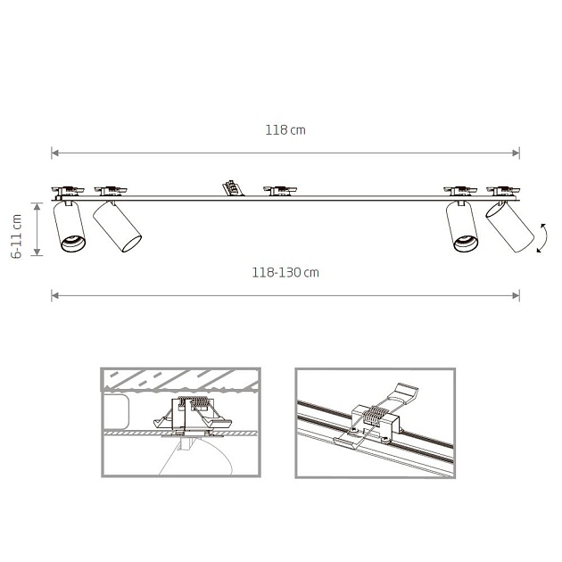 Встраиваемый спот Nowodvorski Mono Surface 7747 Фото № 2