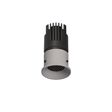 POINTS Точечный светильник GLAZ S LED 220В 6Вт 4000К CRI90 15° NO-DIM облачно-серый