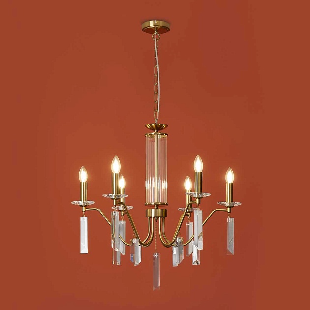 Подвесной светильник Freya FR2041PL-06BS Фото № 2