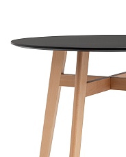 Кухонный стол Stool Group Target Circle D90 черный УТ000036021 4