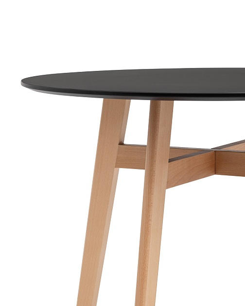 Кухонный стол Stool Group Target Circle D90 черный УТ000036021 изображение 5 Кухонный стол Stool Group Target Circle D90 черный УТ000036021 Фото № 5