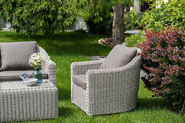 Кресло 4sis Кон Панна YH-C1808W beige изображение 3 Кресло 4sis Кон Панна YH-C1808W beige Фото № 3