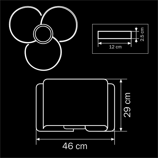 Потолочная люстра Lightstar Simple Light 811 811032 Фото № 2
