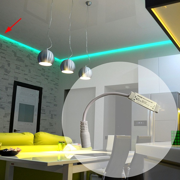 Мини-усилитель RGB Apeyron 12/24V 04-25 Фото № 7