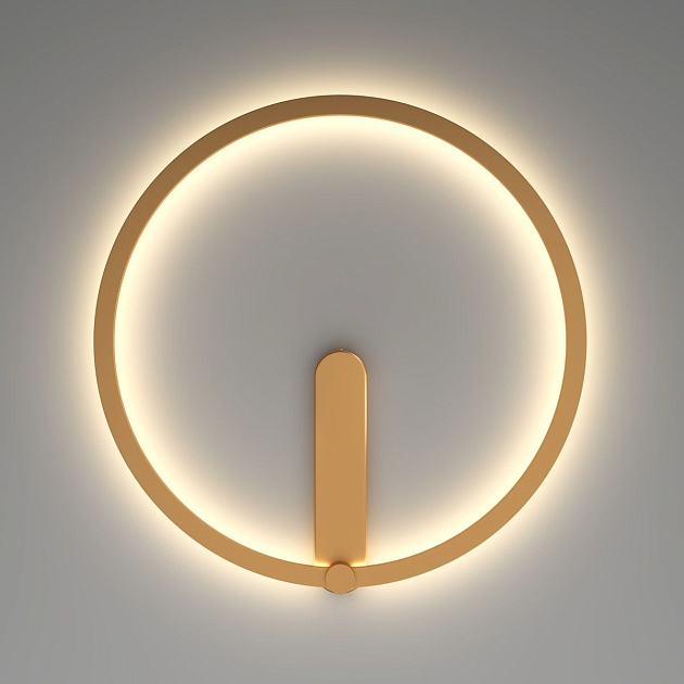 Настенный светодиодный светильник Denkirs Round DK5035-SG изображение 6 Настенный светодиодный светильник Denkirs Round DK5035-SG Фото № 6