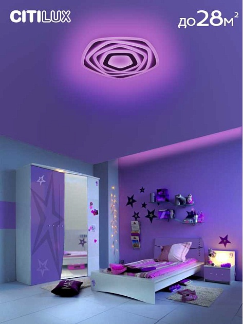 Потолочный светодиодный светильник Citilux Триест Смарт CL737A55E Фото № 26